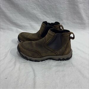 Duluth Trading Wild Boar Boots Men's Pull On Brown Leather Work Size 10 M